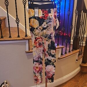 Dolce & Gabbana Multicolor Floral Leggings
